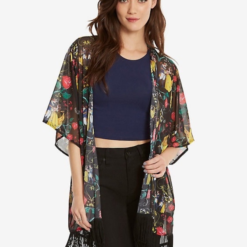 Disney | Beauty and Beast Stained Glass Kimono